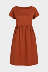 Robe d'été décontractée avec poches Femme