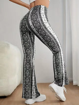 other : Margaret | Pantalon Fluide Femme Imprimé en Polyester in van Seroa