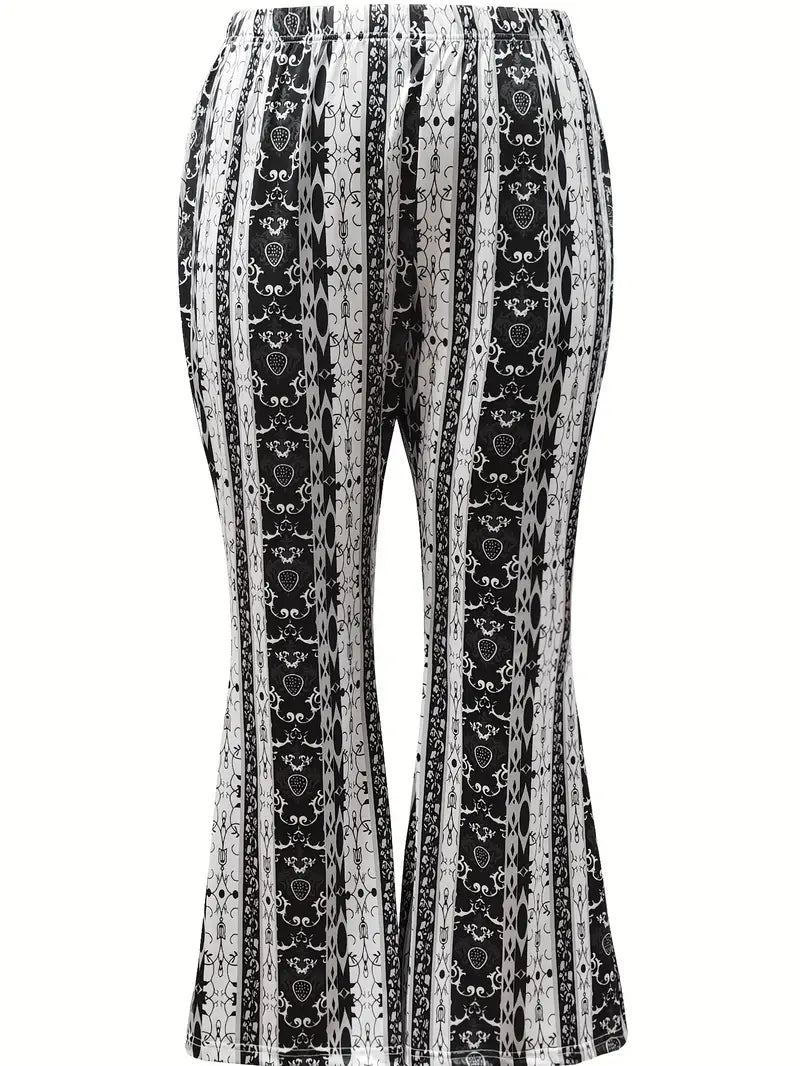 other : Margaret | Pantalon Fluide Femme Imprimé en Polyester in van Seroa