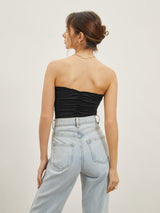 top blouses : Aria - Top Bustier push-up Séduisant et sans Sretelles in van Seroa