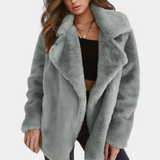 Schicker und gemütlicher Damen Wintermantel für einen stilvollen saisonalen Look