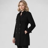 Eira | Trenchcoat Femme Élégant en Coton Ajusté